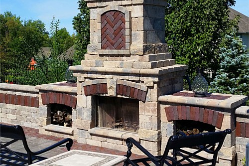 Unilock Fireplace 2