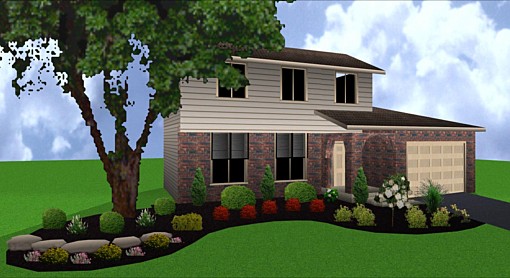 House Front Landscape 1